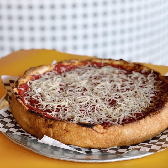 Bright Flame Veggie Deep Dish 12" (8 Slices).